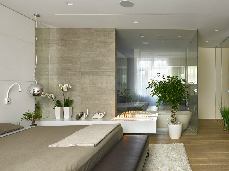 contemporary elegant apartment interior design by Fedorova 18