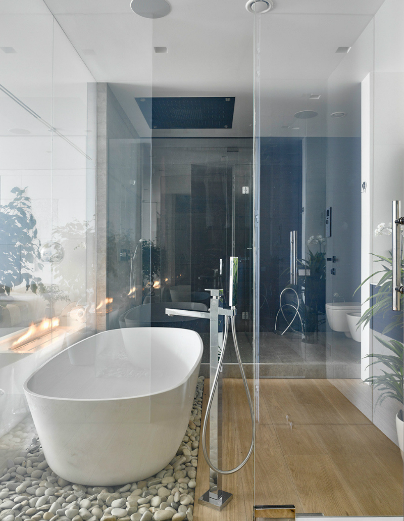 contemporary elegant apartment interior design by Fedorova 21