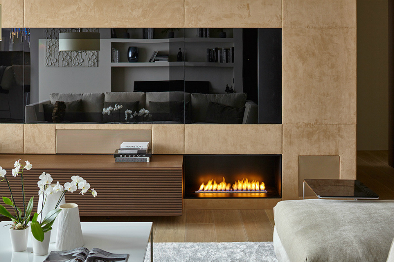 contemporary elegant apartment interior design by Fedorova 3