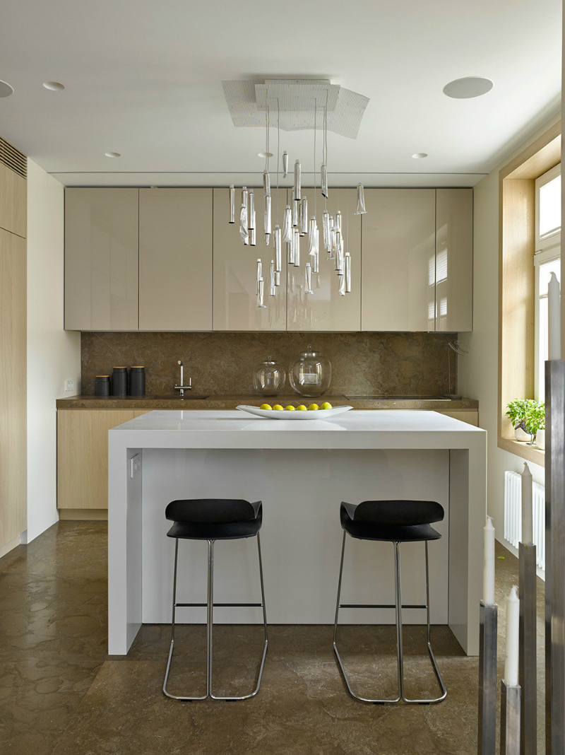 contemporary elegant apartment interior design by Fedorova 9