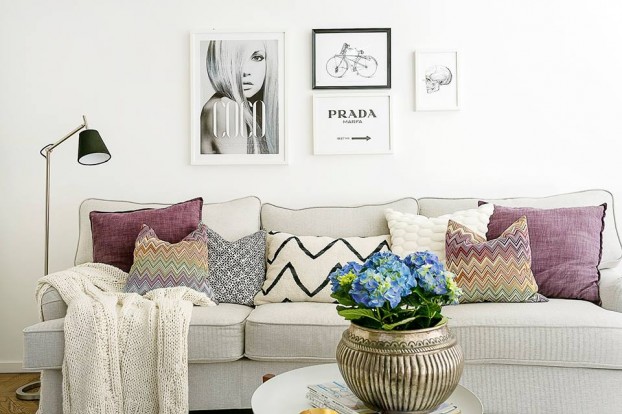 How To Mix Pillow Pattern To Enhance Your Decor 
