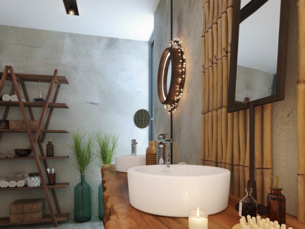 Bathroom: Natural Zen Like Elegance 4