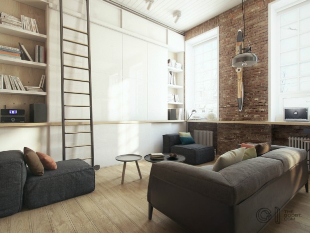 modern small loft jakyri's apartmnt 4