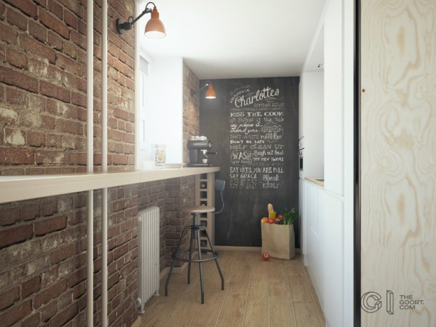 modern small loft jakyri's apartmnt 5
