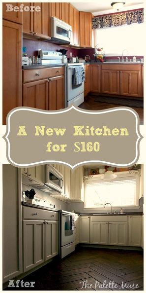Kitchen Cabinet Painting Tutorial