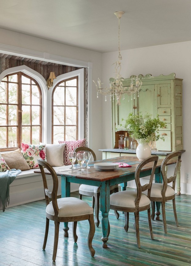 country dining room with character 88