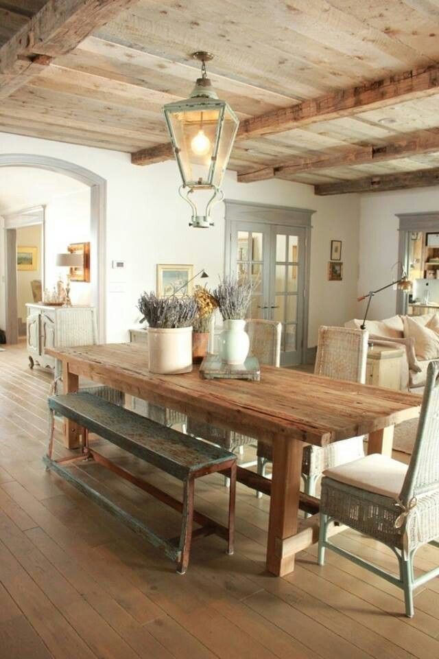 14 Country Dining Room Ideas - Decoholic