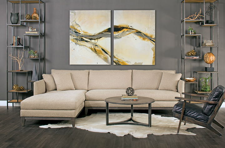 high fashion home gray wall living room idea 41