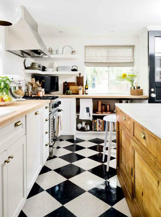  Inspired Black and White Kitchen Designs 23