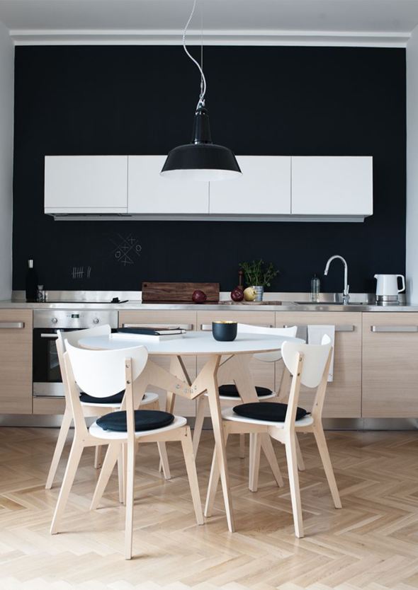  Inspired Black and White Kitchen Designs 266