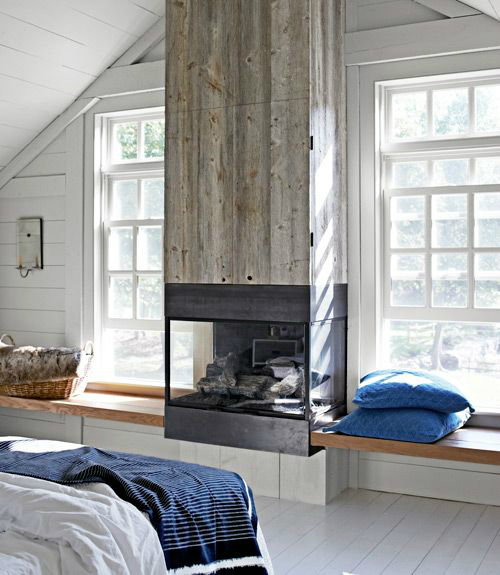 Bedroom Fireplace Design Ideas 21