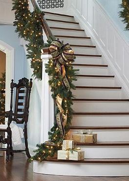 Glamour Christmas Staircase