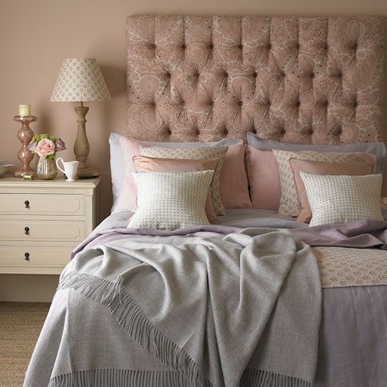 Rose and quartz bedroom 