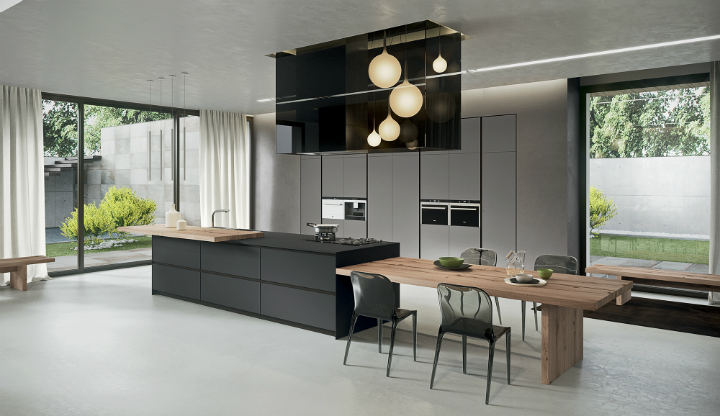 Contemporary Kitchen which Combines Planning Flexibility Technology and New Materials 10