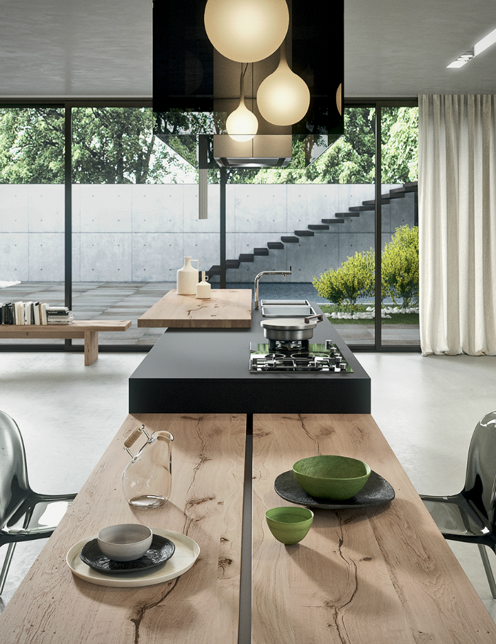 Contemporary Kitchen which Combines Planning Flexibility Technology and New Materials 11