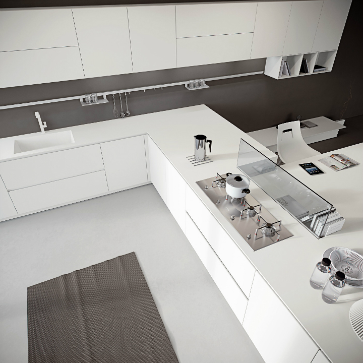 Contemporary Kitchen which Combines Planning Flexibility Technology and New Materials 15