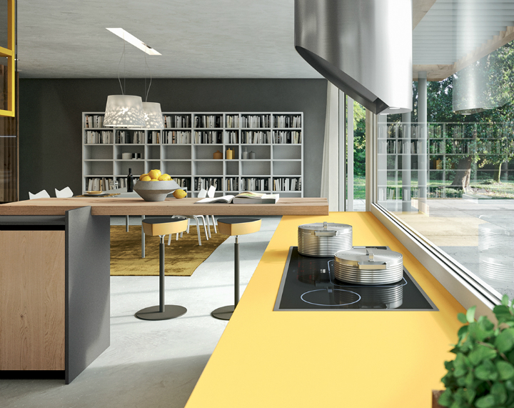 Contemporary Kitchen which Combines Planning Flexibility Technology and New Materials 9