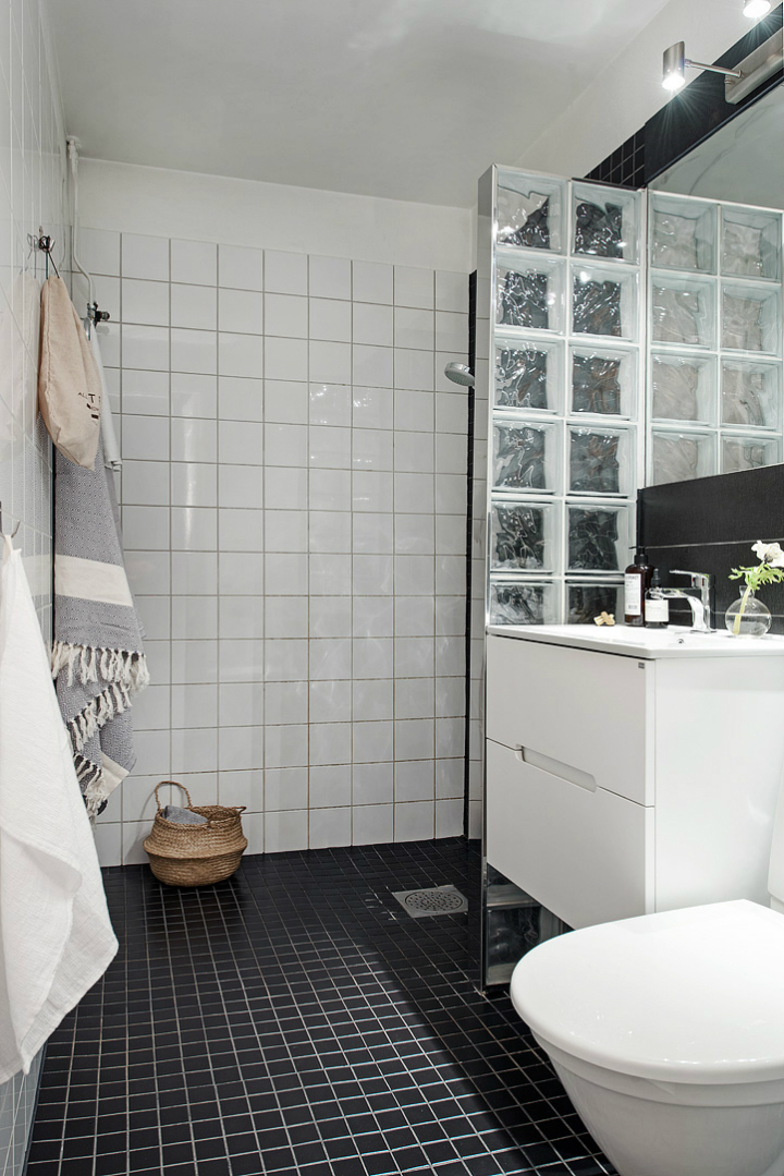 Scandinavian home interior with High-Gloss Finish 24