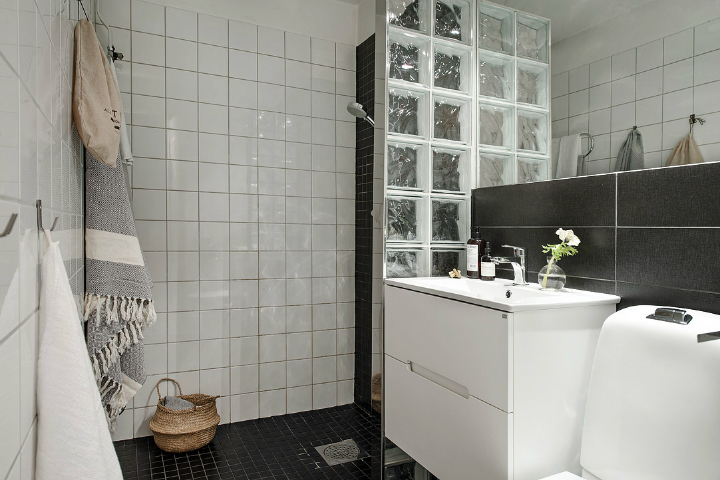 Scandinavian home interior with High-Gloss Finish 25