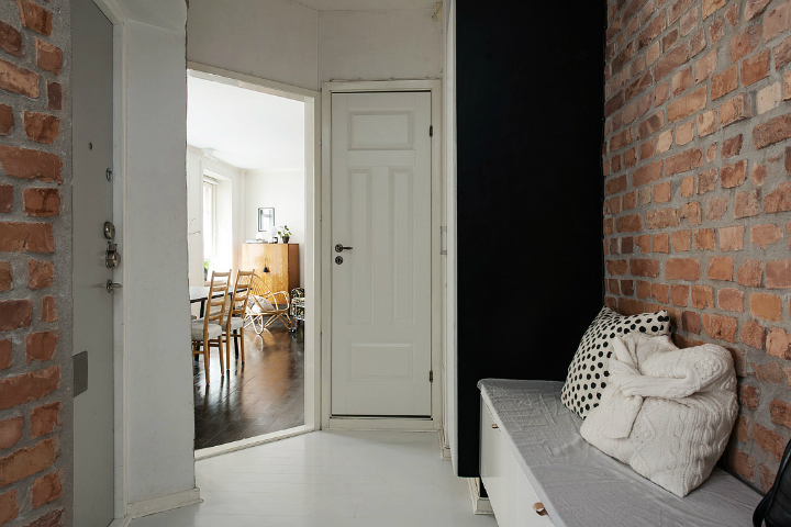 Scandinavian home interior with High-Gloss Finish 26