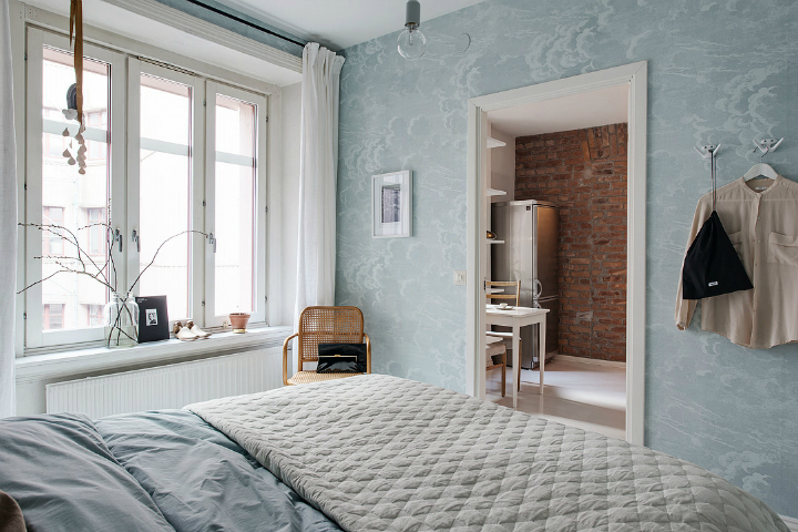 Scandinavian home interior with High-Gloss Finish 4
