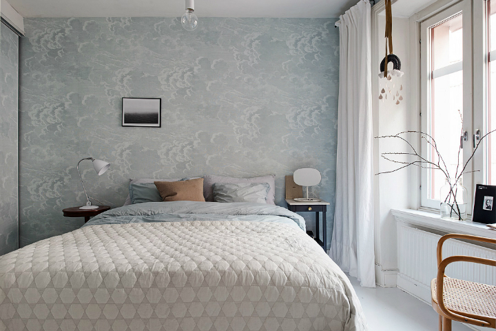 Scandinavian home interior with High-Gloss Finish 5