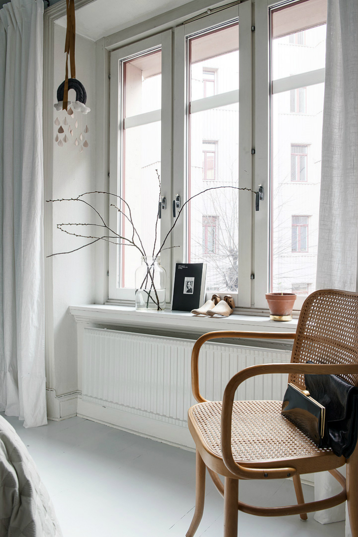 Scandinavian home interior with High-Gloss Finish 8