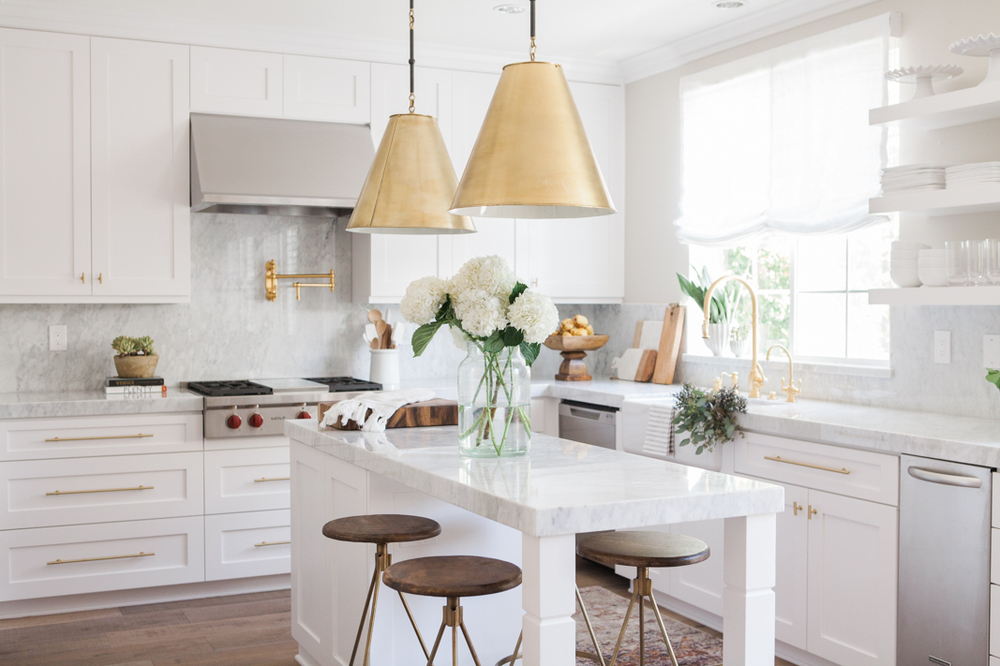 Cooking In Style Chic White Kitchen Decoholic