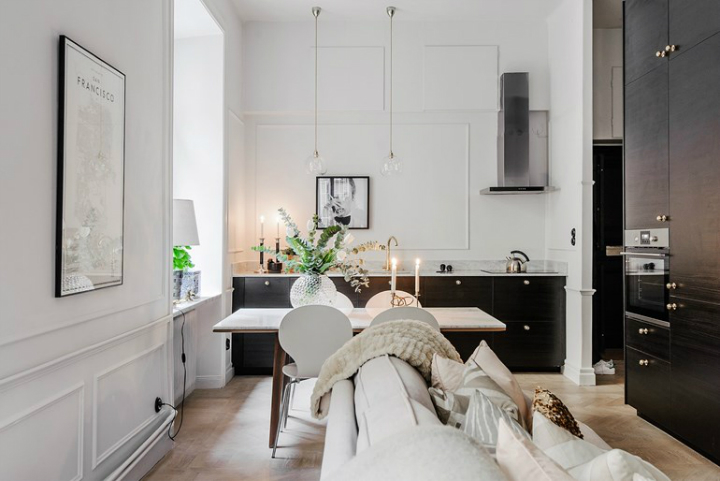 Gorgeous Small Apartment Big In Style 8