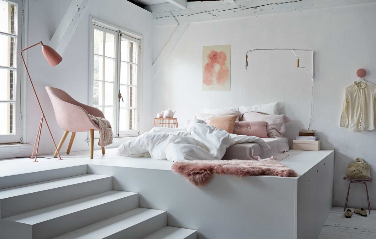Brilliant Pastel Bedroom Design Idea 