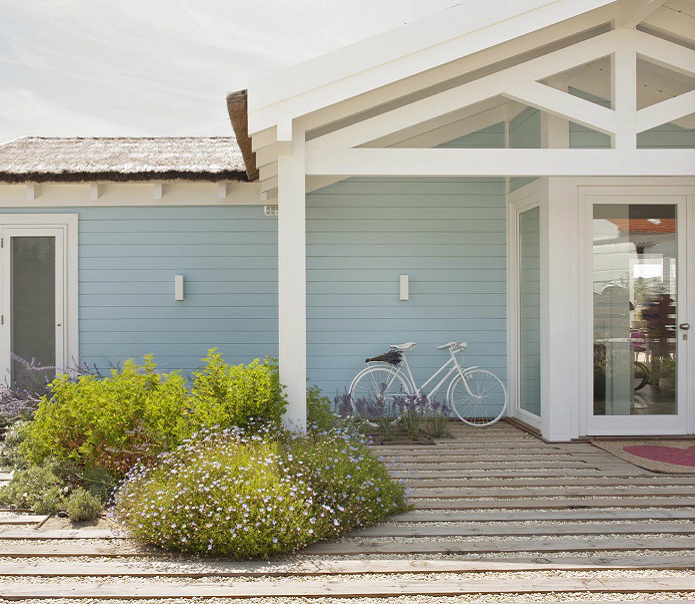 Modernized Cottage Style home exterior 24