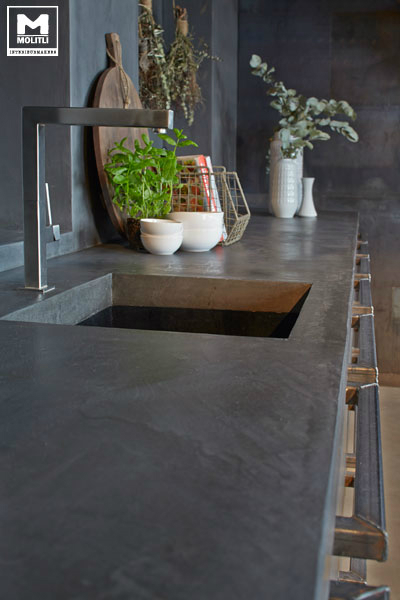 Concrete Kitchen Design 7