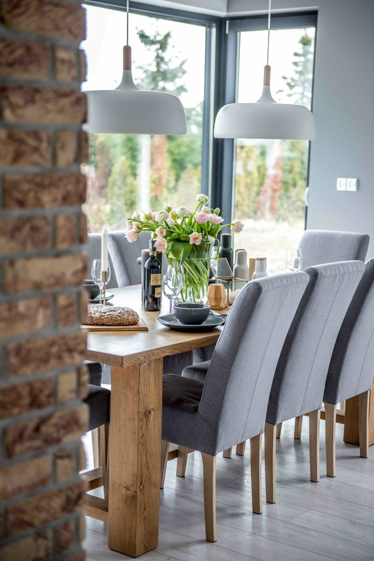 Nordic gray modern home interior design 3