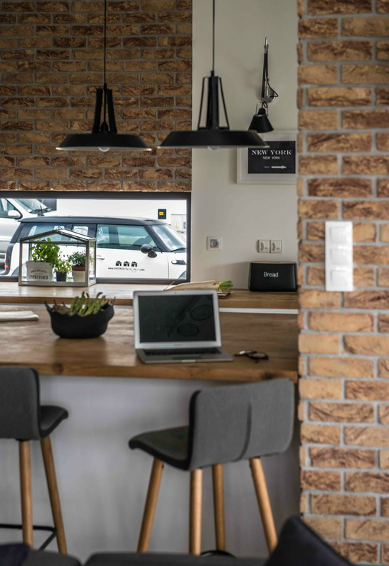 Nordic gray modern home interior design 31
