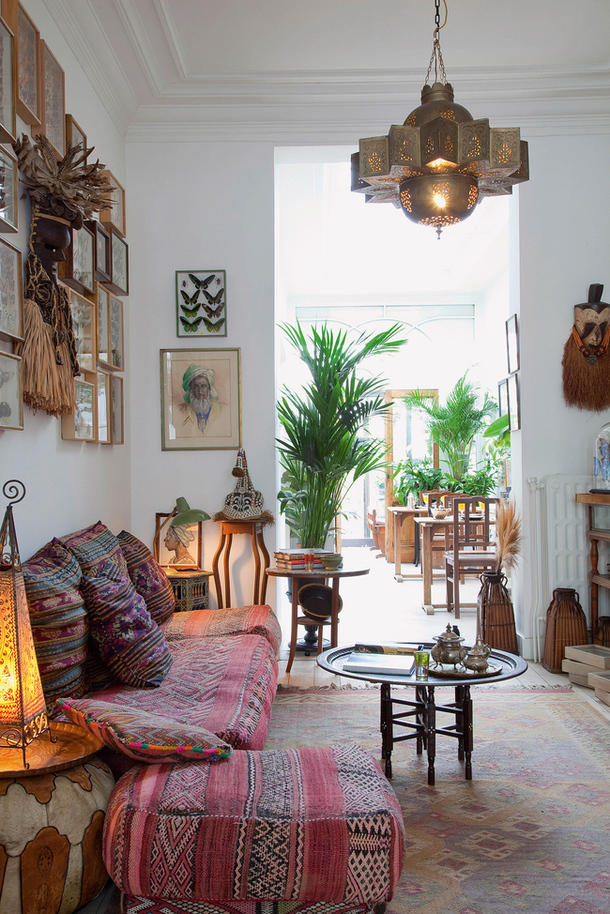 26 Bohemian Living Room Ideas - Decoholic