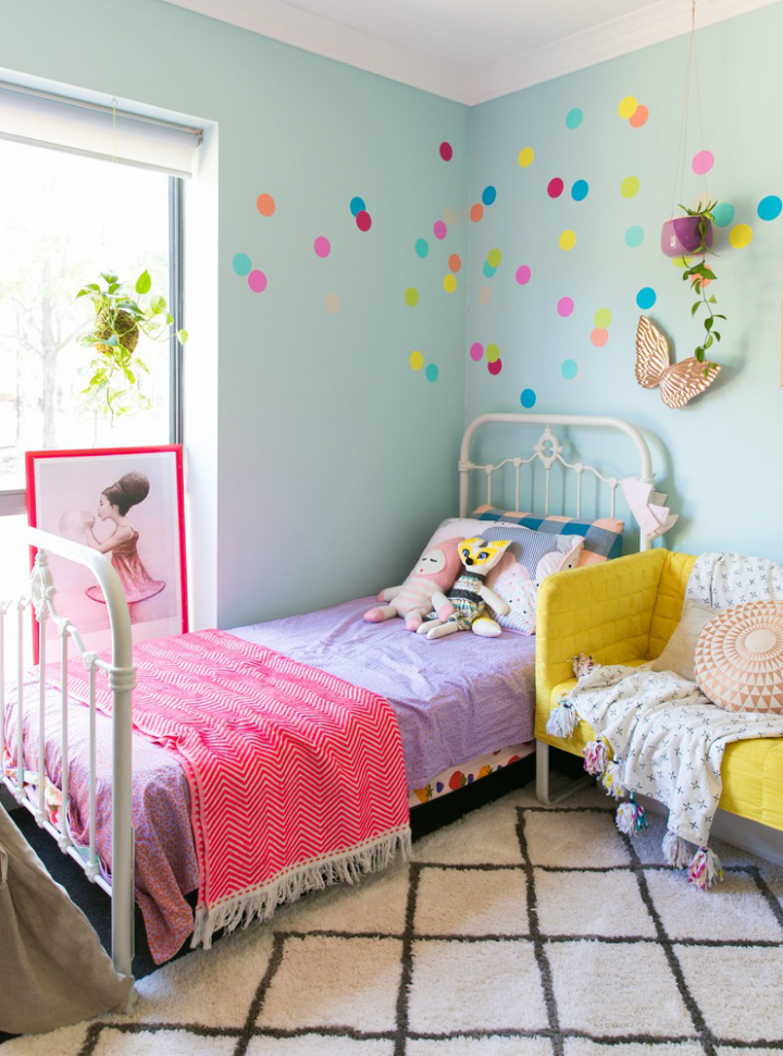 Lovely Family Home Filled With Light Color and Pattern 33