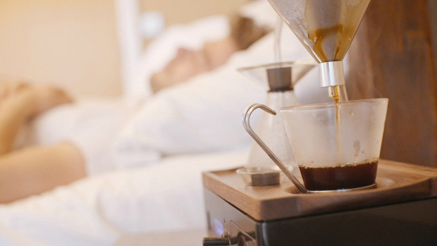 Designer Coffee Maker Alarm Clock 2
