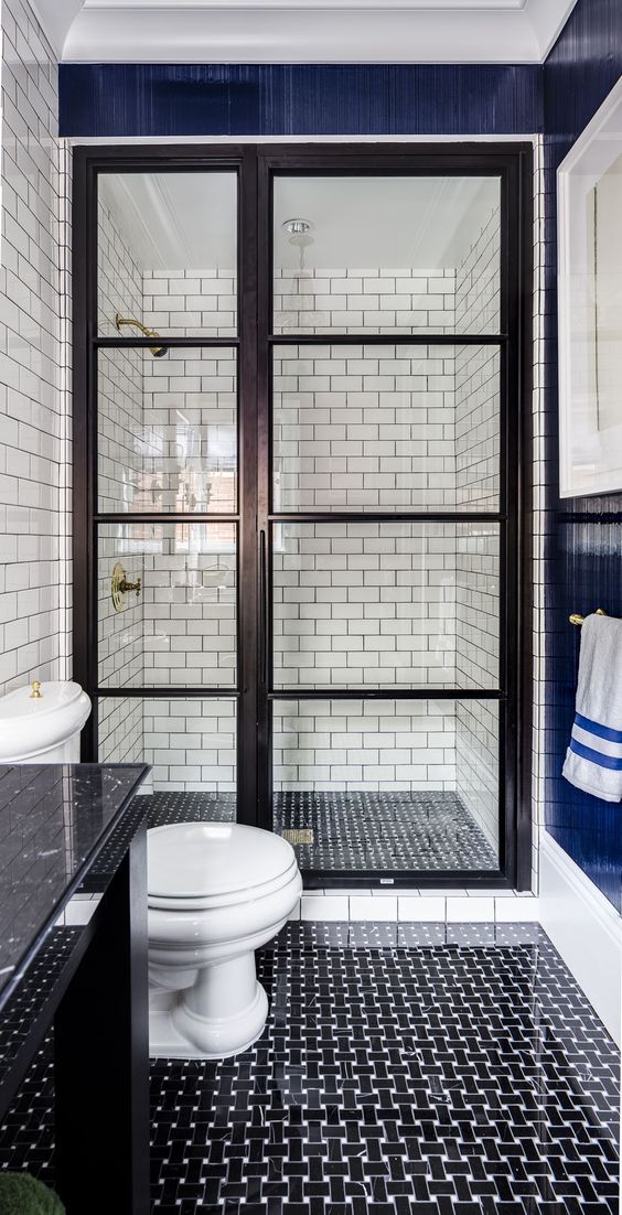 21 Bathroom Ideas Why a Classic Black and White Scheme is Always a Winner Decoholic