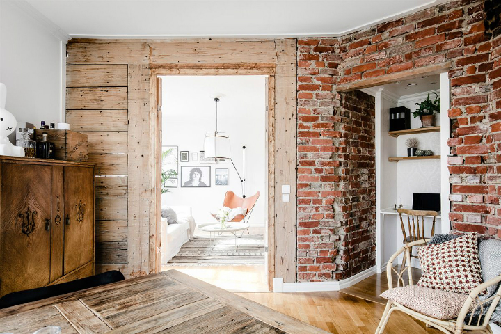 Exposed Brick, Distressed Wood, And Modern Concepts 8