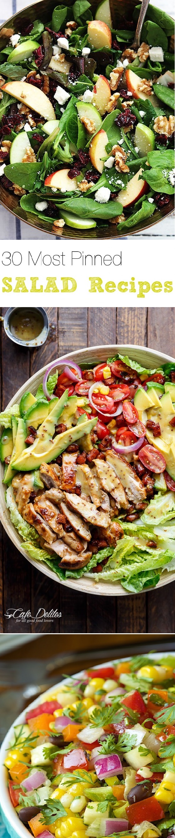 Most Pinned Salad Recipes on Pinterest