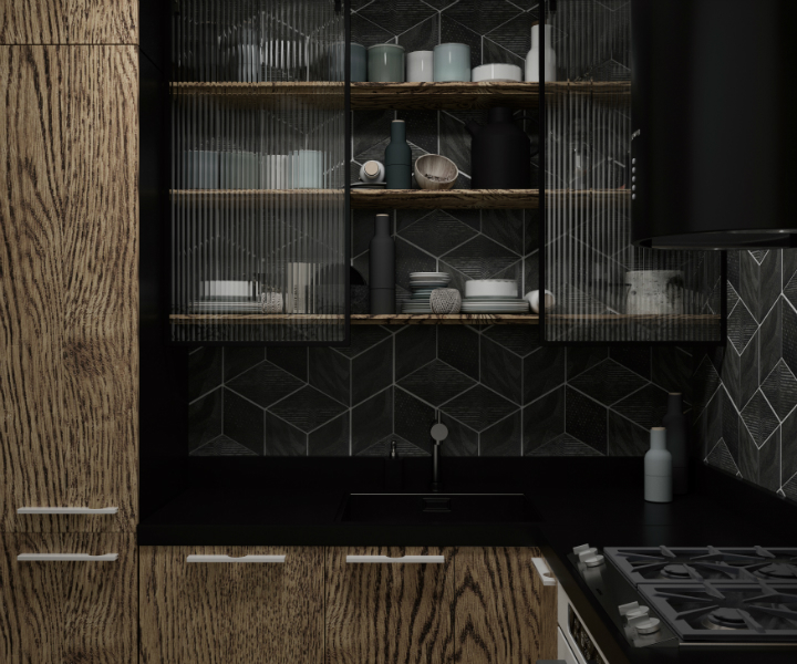 small contemporary gray apartment interior design 4