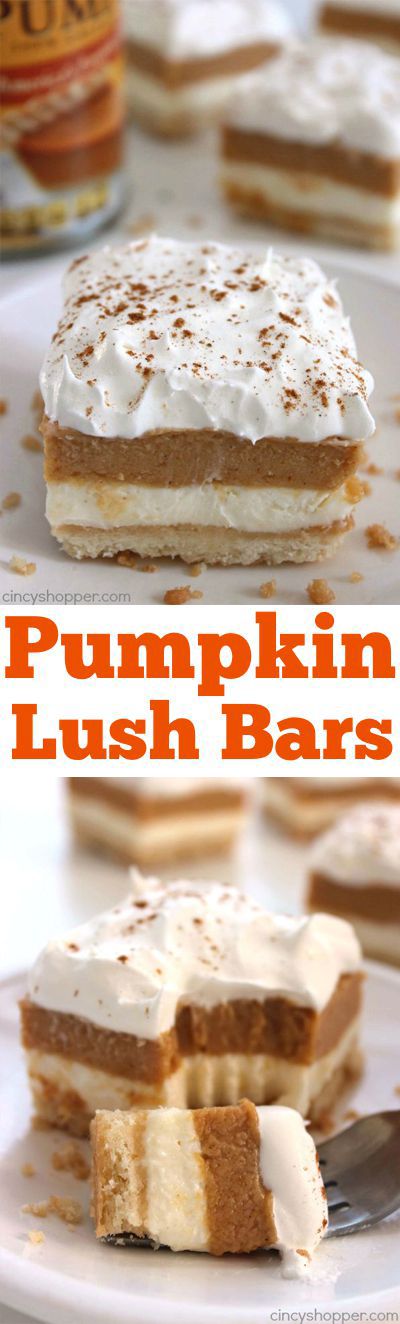 Pumpkin Lush Bars