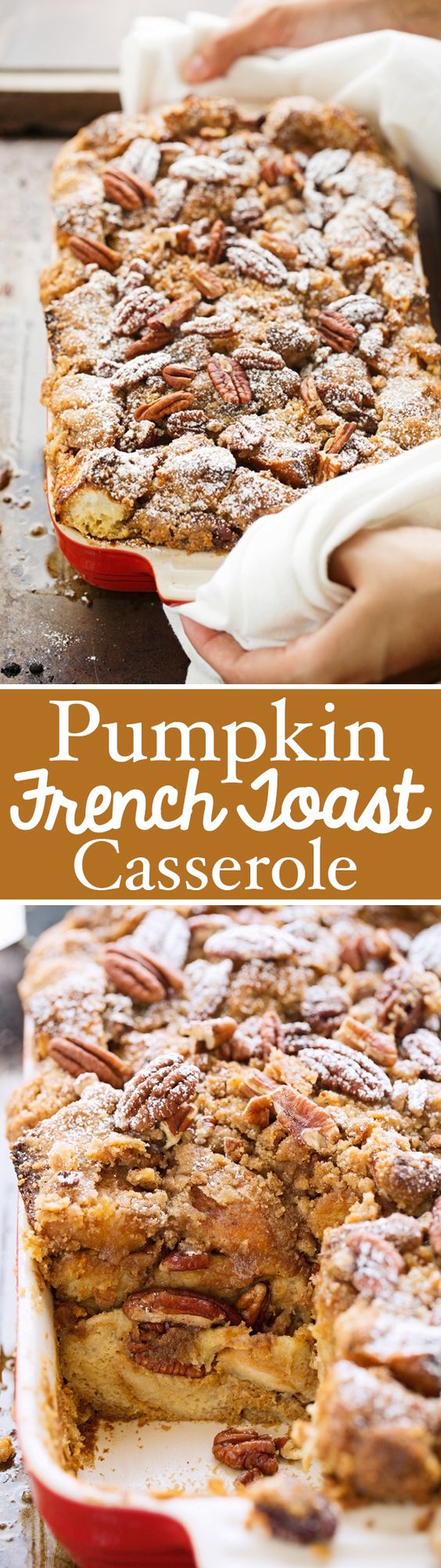 Pumpkin French Toast Casserole