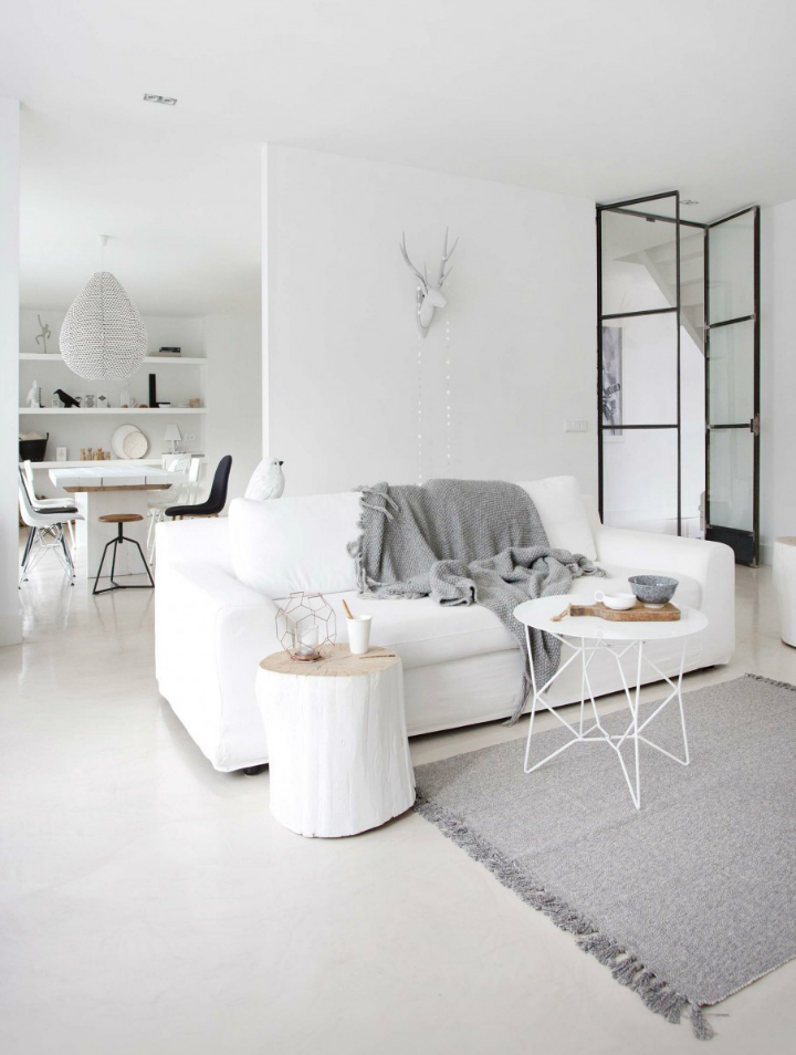 Sophisticated White-Themed Home 5