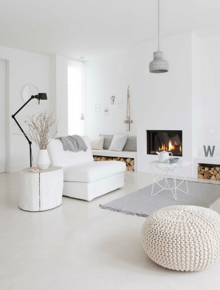 Sophisticated White-Themed Home 