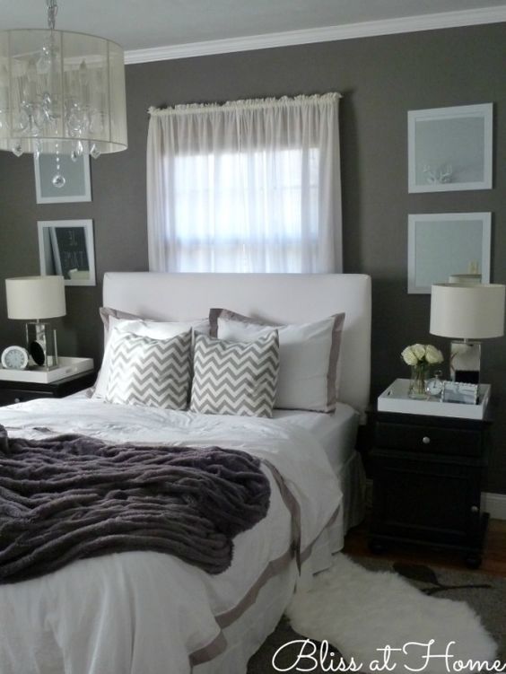 40 Gray Bedroom Ideas Decor Gray And White Bedroom Decoholic