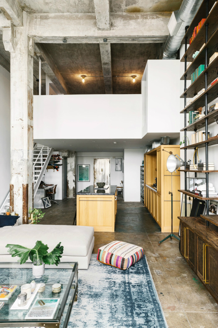 Transitioning a Sprawling Industrial Loft to a Cozy Home 9