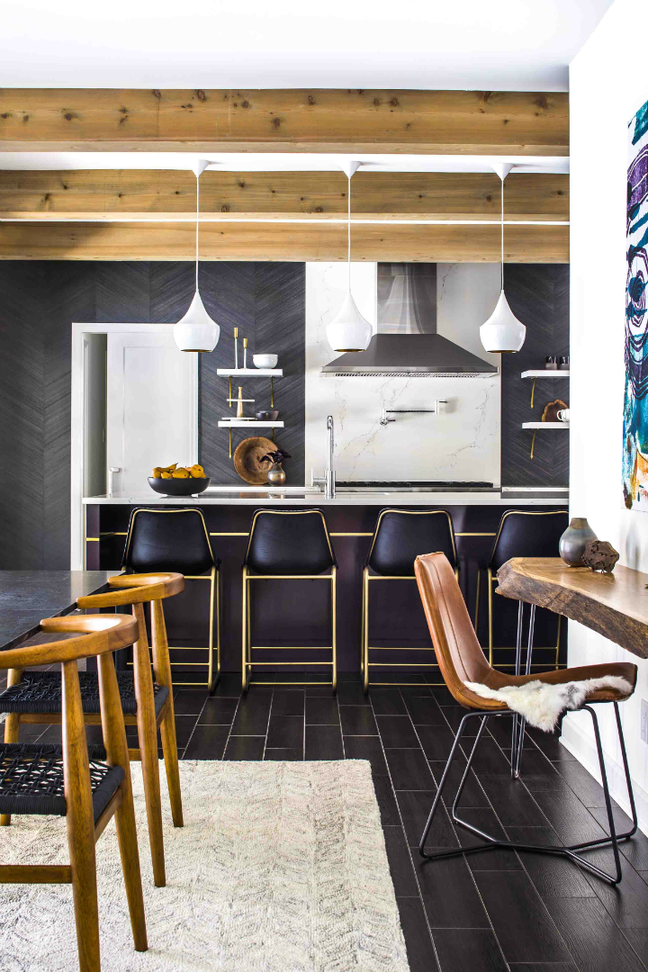 Kitchen Design With Great Mix Of Materials 