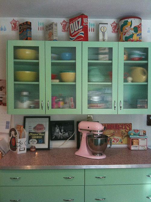 retro kitchen design idea 10