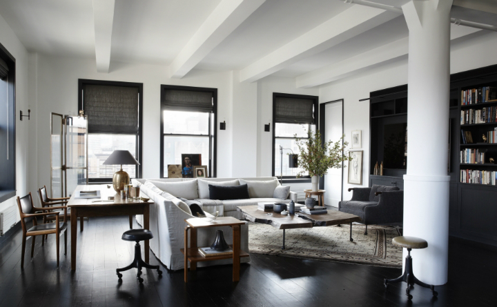 Creative Family New York Loft interior design 